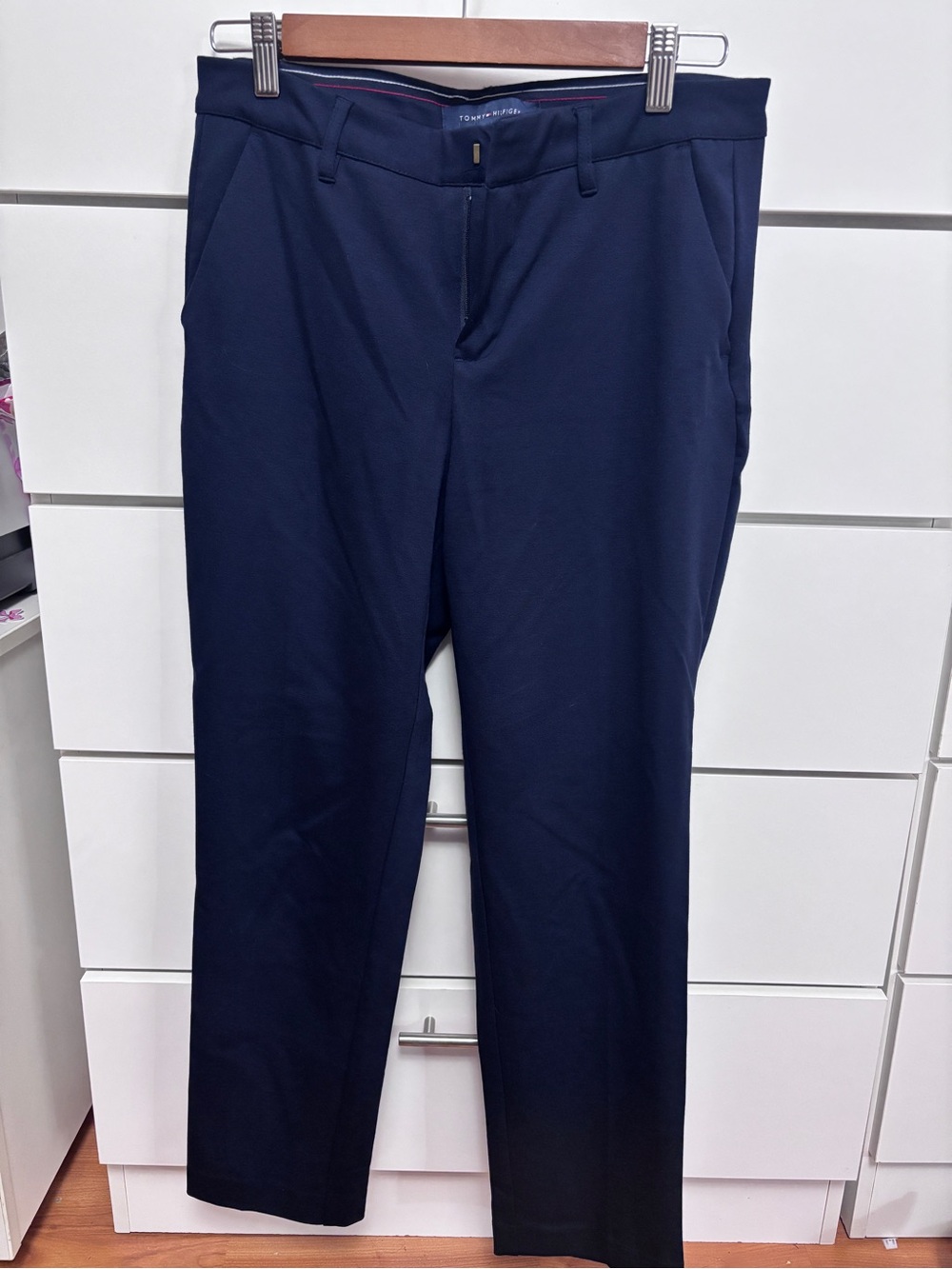 Tommy Hilfiger Women's Dark Navy Dress Pants